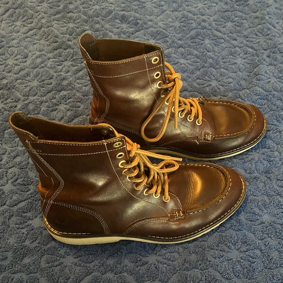 Timberland Earthkeepers Escape 84557 Brown Leather Lace Up Men's Boot 9.5 US - Picture 4 of 9